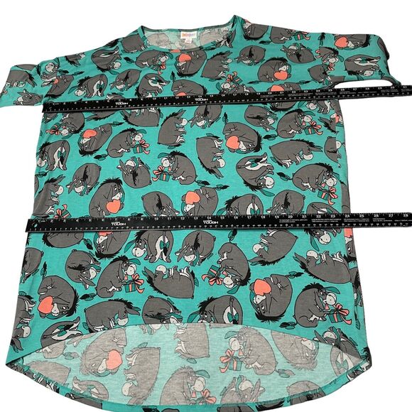 Lularoe Irma Disney Eeyore Hearts Medium Valentine HTF - Picture 5 of 11